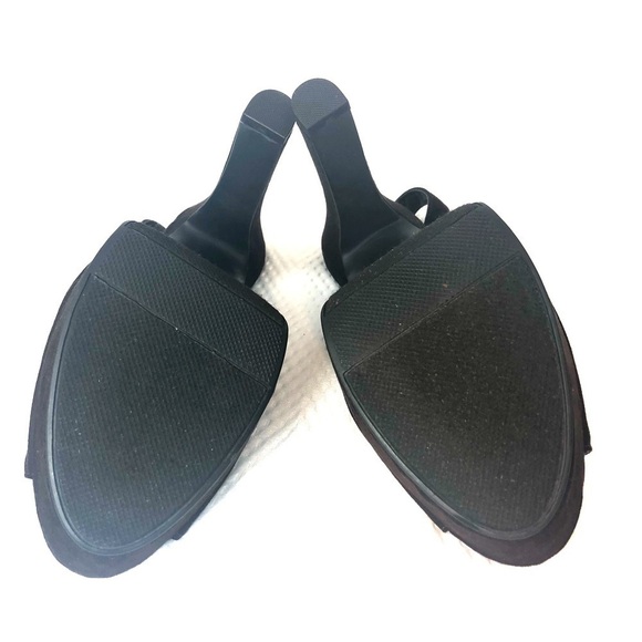 EUC-LAUREN Conrad Peep Toe Dark brown Suede  Pumps - Picture 6 of 6